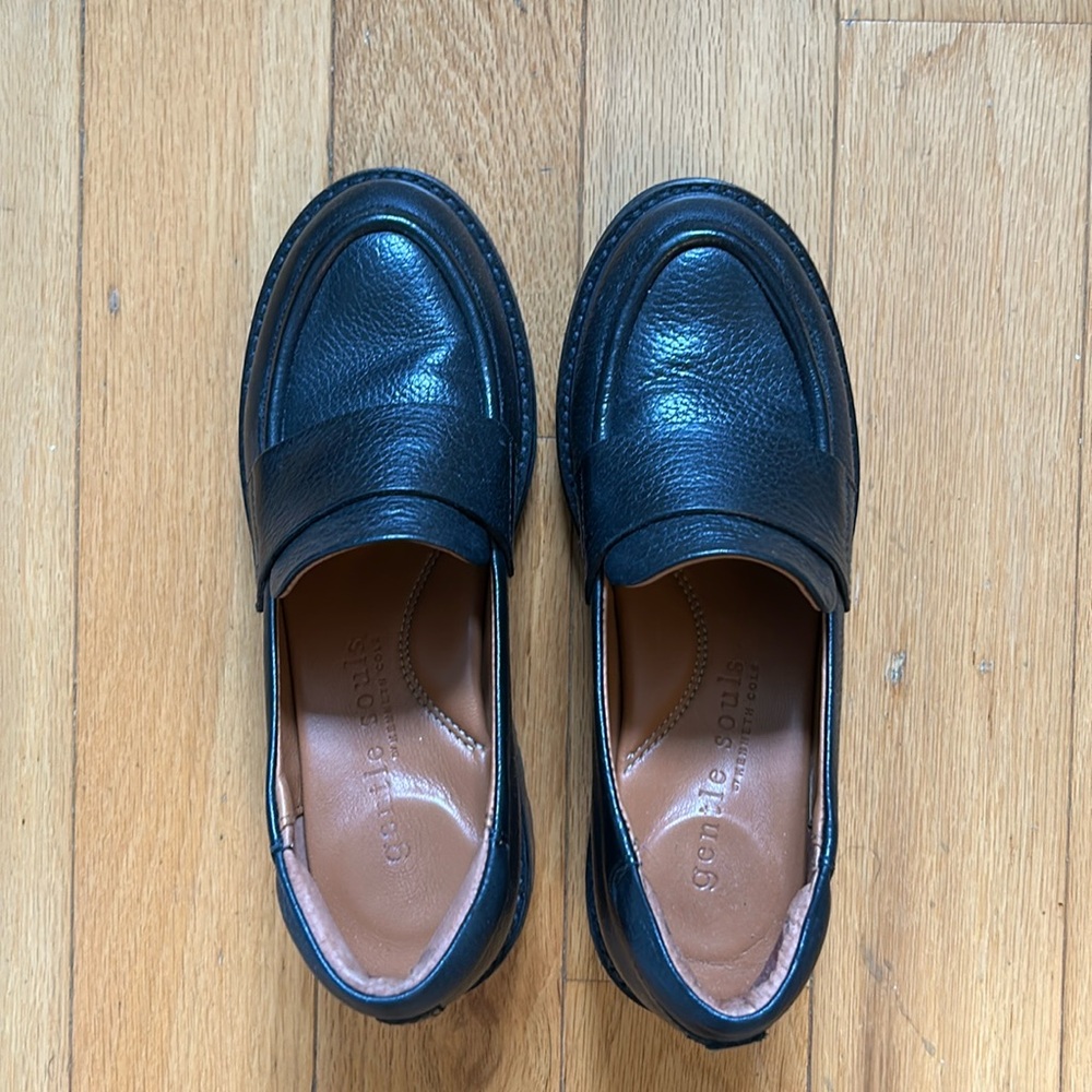 Gentle Souls by Kenneth Cole Women’s Brenda Slip On Loafers Black, Size 6